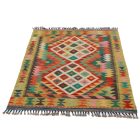 Tapis Kilim tissé main 131x93 Kilim afghan en laine