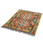 Tapis Kilim tissé main 131x93 Kilim afghan en laine