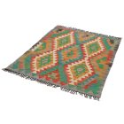 Tapis Kilim tissé main 144x107 Kilim afghan en laine