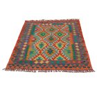 Tapis Kilim Chobi 83x126 kilim en laine afghane tissé main