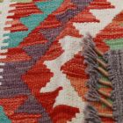 Tapis Kilim Chobi 84x124 kilim en laine afghane tissé main