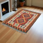 Tapis Kilim Chobi 83x128 kilim en laine afghane tissé main