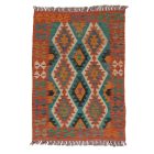 Tapis Kilim Chobi 149x103 Kilim afghan en laine tissé à la main