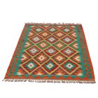 Tapis Kilim Chobi 149x103 Kilim afghan en laine tissé à la main