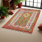 Tapis Kilim Chobi 119x84 kilim en laine afghane tissé main