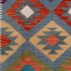 Tapis Kilim Chobi 80x112 kilim en laine afghane tissé main