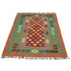 Tapis Kilim Chobi 115x81 Kilim afghan en laine tissé à la main