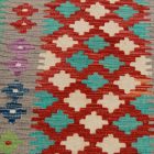 Tapis Kilim Chobi 115x81 Kilim afghan en laine tissé à la main