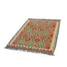 Tapis Kilim Chobi 104x153 kilim en laine afghane tissé main