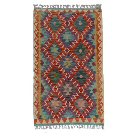 Tapis Kilim Chobi 98x161 kilim en laine afghane tissé main