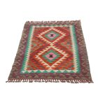 Tapis Kilim Chobi 148x102 Kilim afghan en laine tissé à la main