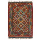 Tapis Kilim Chobi 119x89 kilim en laine afghane tissé main
