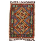 Tapis Kilim Chobi 135x85 kilim en laine afghane tissé main