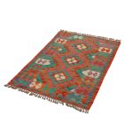 Tapis Kilim Chobi 83x124 kilim en laine afghane tissé main