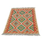 Tapis Kilim Chobi 126x80 kilim en laine afghane tissé main