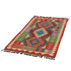 Tapis Kilim Chobi 85x119 kilim en laine afghane tissé main