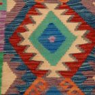Tapis Kilim Chobi 85x119 kilim en laine afghane tissé main