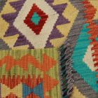Tapis Kilim tissé main Chobi 205x293 tapis Kilim afghan