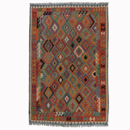 Tapis Kilim tissé main Chobi 202x306 Kilim afghan [price]