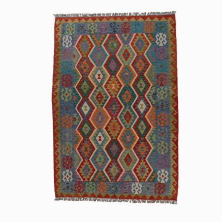 Tapis Kilim tissé main Chobi 211x302 Kilim afghan [price]