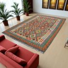 Tapis Kilim tissé main Chobi 203x294 tapis Kilim afghan