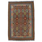 Tapis Kilim tissé main Chobi 203x294 tapis Kilim afghan