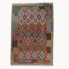 Tapis Kilim Chobi 80x57 kilim en laine afghane tissé main
