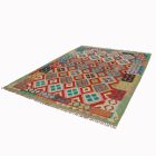 Tapis Kilim tissé main Chobi 205x293 tapis Kilim afghan