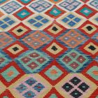 Tapis Kilim tissé main Chobi 205x293 tapis Kilim afghan
