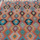 Tapis Kilim tissé main Chobi 205x288 tapis Kilim afghan