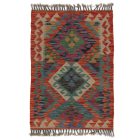 Tapis Kilim Chobi 95x70 kilim en laine afghane tissé main