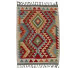 Tapis Kilim Chobi 96x61 kilim en laine afghane tissé main