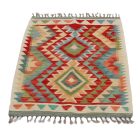 Tapis Kilim Chobi 96x61 kilim en laine afghane tissé main