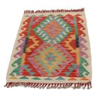 Tapis Kilim Chobi 86x67 kilim en laine afghane tissé main