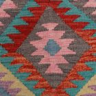Tapis Kilim Chobi 149x105 Kilim afghan en laine tissé à la main