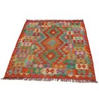 Tapis Kilim Chobi 149x105 Kilim afghan en laine tissé à la main