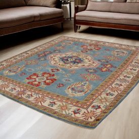 Tapis oriental Kazak 244x298 tapis fait main pour le salon
