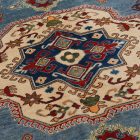 Tapis oriental Kazak 244x298 tapis fait main pour le salon