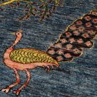 Tapis Oriental Afshar naqsha 253x293 tapis Afghan fait à la main