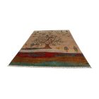 Tapis Oriental Afshar naqsha 200x299 tapis Afghan fait à la main