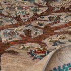 Tapis Oriental Afshar naqsha 200x299 tapis Afghan fait à la main