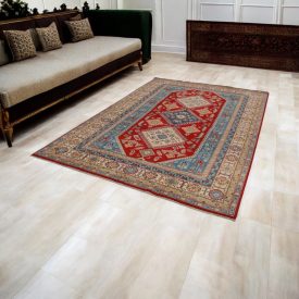 Tapis oriental Kazak 192x288 tapis fait main pour le salon