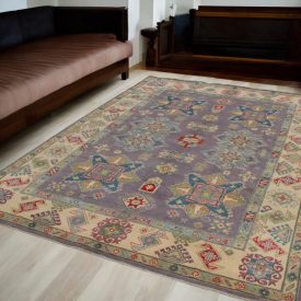 Tapis Kazak 200x299 tapis afghan fait main pour le salon