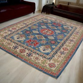 Tapis Kazak 192x294 tapis oriental fait main pour le salon
