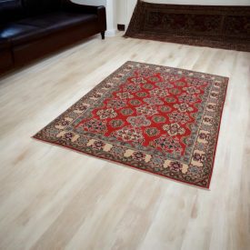 Tapis oriental Kazak 146x219 tapis fait à la main