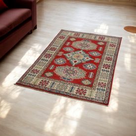 Tapis oriental Kazak 98x147 tapis fait à la main