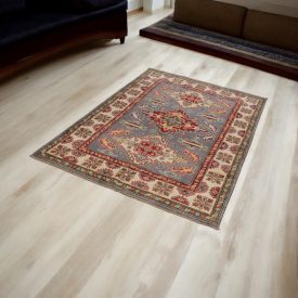 Tapis Kazak 125x186 tapis oriental fait à la main