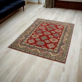 Tapis Kazak 123x172 tapis afghan fait à la main