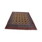 Tapis Oriental Aqcha Bukhara 151x196 tapis Afghan fait à la main