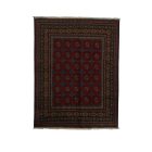 Tapis Oriental Aqcha Bukhara 152x193 tapis Afghan fait à la main